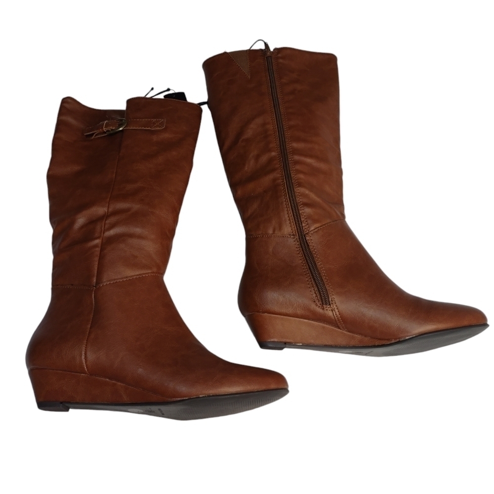 Arizona Jean Co Women's Brown Boots Size 7.5 NWT - Picture 3 of 12